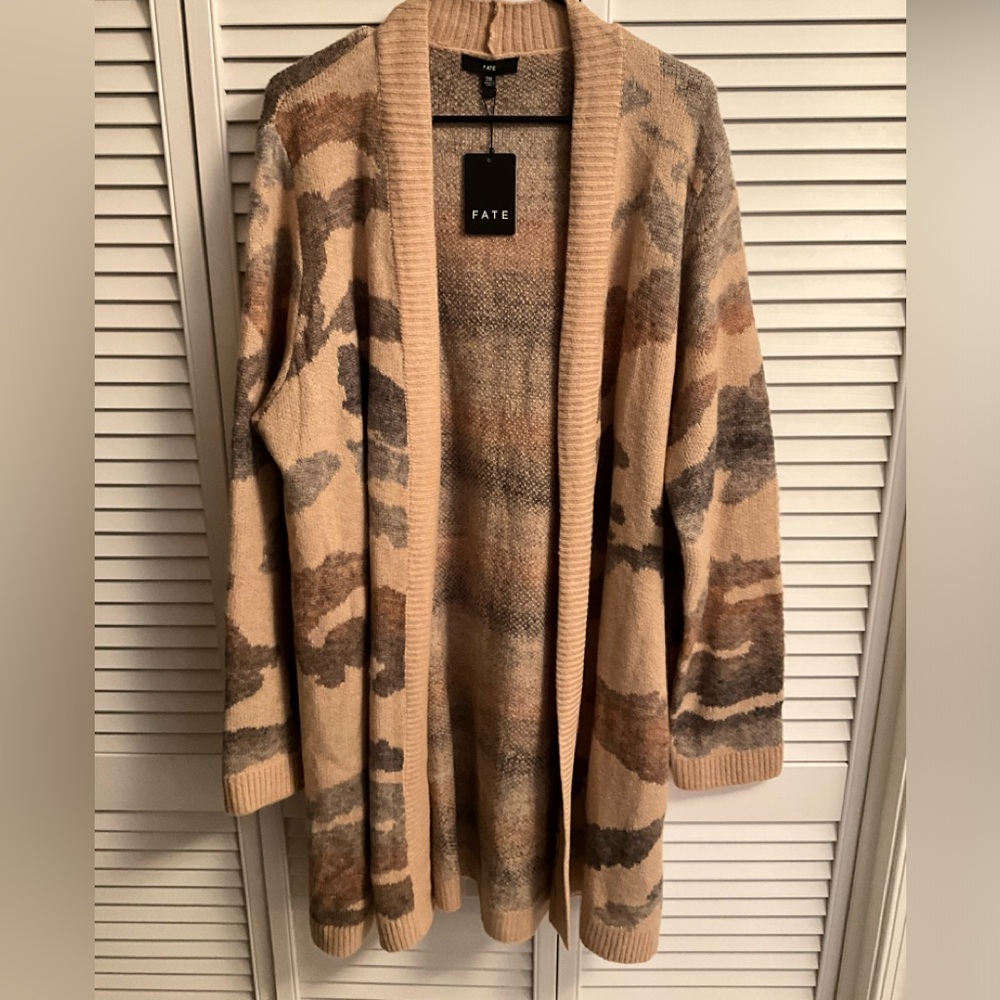 NEW Fate Camo Long Sweater - 2XL